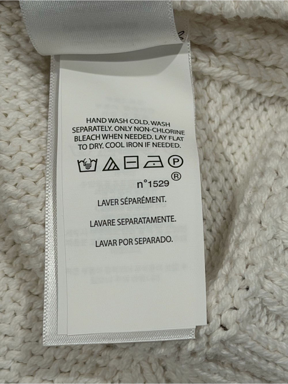 Polo Ralph Lauren white crochet American flag sweater size M - Picture 14 of 16